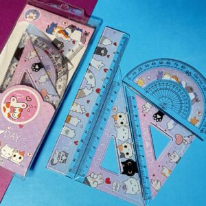 Juego de Reglas Gatitos | Set de 4 Piezas 🐱📏