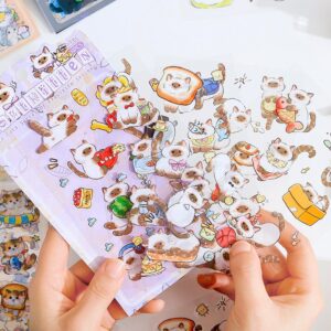 4 laminas Stickers Gatito – ¡Ternura en cada detalle! ✨ - Imagen 3