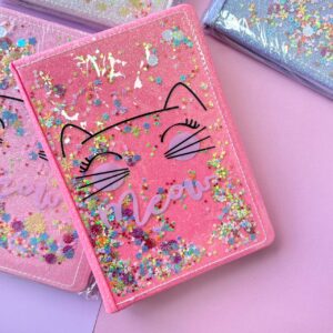 Libreta con Brillo Gatito 🌟🐾