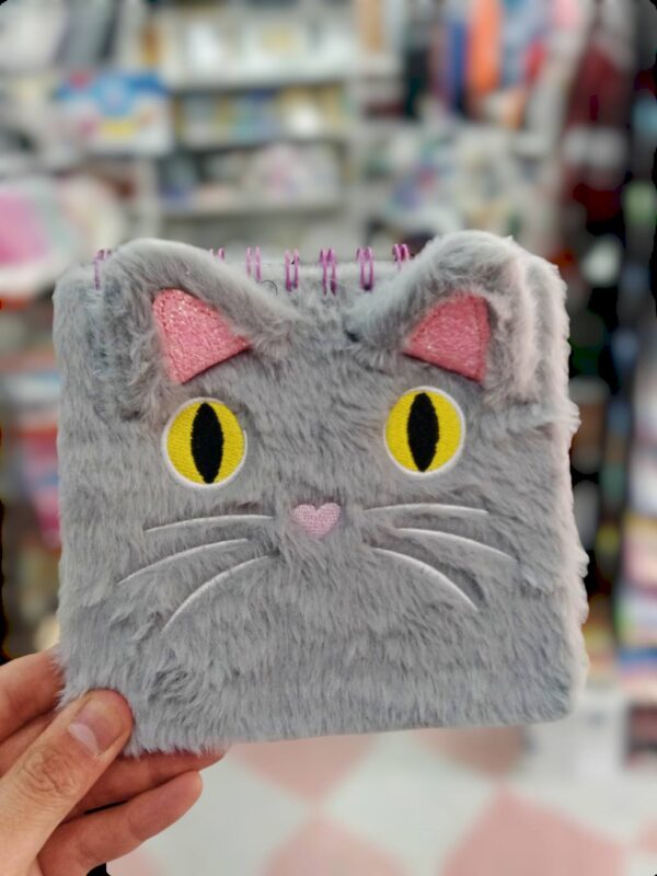 🐱✨ Libreta Mediana de Felpa Gatito – ¡Suavidad que inspira! 🐾📓 - Imagen 5