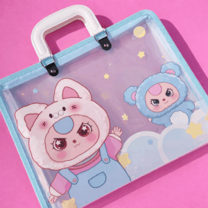 Bolsa de Documentos Transparente Baby Three con Gancho | A4 📎✨ - Imagen 3