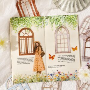 🪟 Stickers Ventana Vintage – Abre tu mundo a la nostalgia ✨