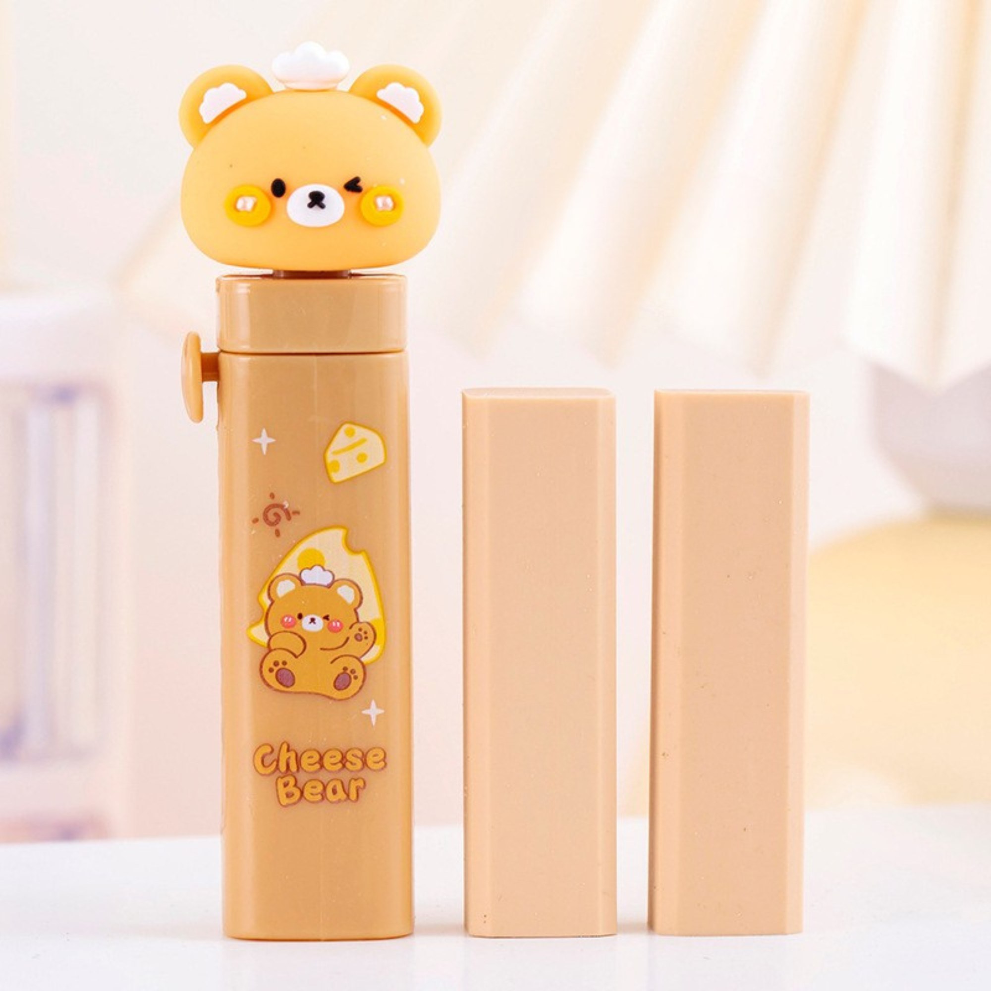 Borrador Retráctil Osito 🐻 | 10 cm