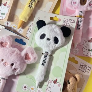 ✏️ Lápiz de Tinta Gel con Cabeza Kawaii – ¡Escritura divertida y con estilo! 🐾💙 - Imagen 5