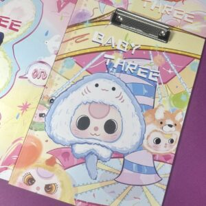 Tabla Sujeta Papel Baby Three A4 ✨ - Imagen 3