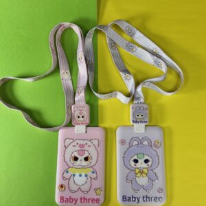 Credencial Baby Three con Cuerda 🩵