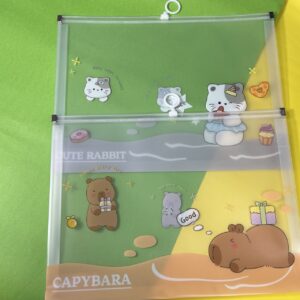 🐾 Bolsa con Cremallera Animalitos Kawaii – ¡Organiza con ternura! 🎒✨ - Imagen 4