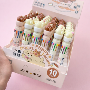 🖊️ Lápiz 10 Colores Cute Pupy ✨🐾 - Imagen 2