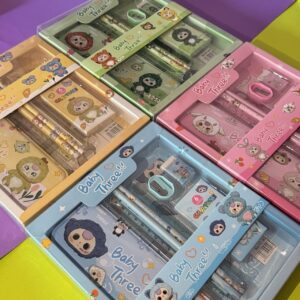 Set de Papelería Rectangular Baby Three 🎁✨ - Imagen 3