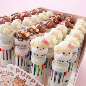 🖊️ Lápiz 10 Colores Cute Pupy ✨🐾 - Imagen 3