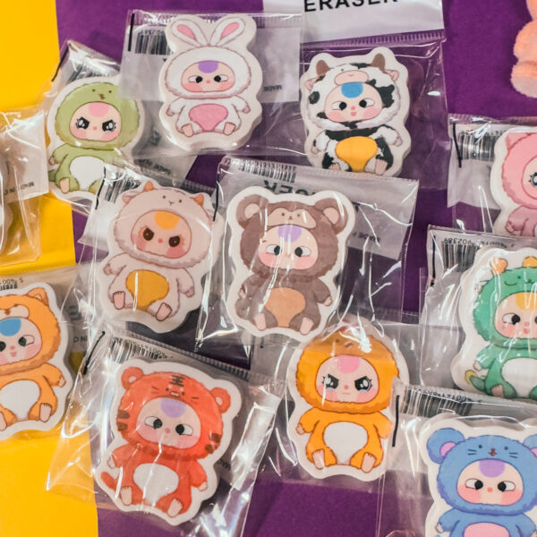 🧼✨ Mini Goma Baby Three – ¡Pequeña, tierna y práctica! 🐣 - Imagen 3