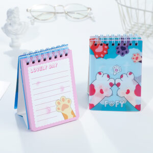 Mini Libreta Pata de Gato Argollada 🐱✨
