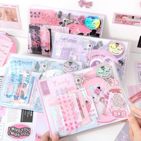 🧷 Set de 103 Decoraciones Vintage – Estilo retro /4 modelos✨📜