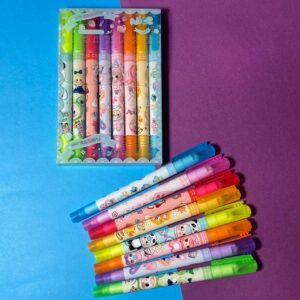 🖍️✨ Set de 8 Destacadores Baby Three – ¡Colores que inspiran! 🌈 - Imagen 3