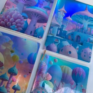 Libreta holo con diseños de Paisaje 📒✨ - Imagen 3