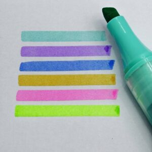 Set 6 Destacadores Doble Punta Fluor ✨🖍️ - Imagen 3