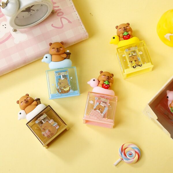 Sacapuntas Capybara con Flotador | 4 Colores Surtidos 🐾🛟 - Imagen 3