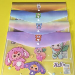 Carpeta de Documentos Baby Three | Tamaño A4 Transparente ✨📁 - Imagen 7