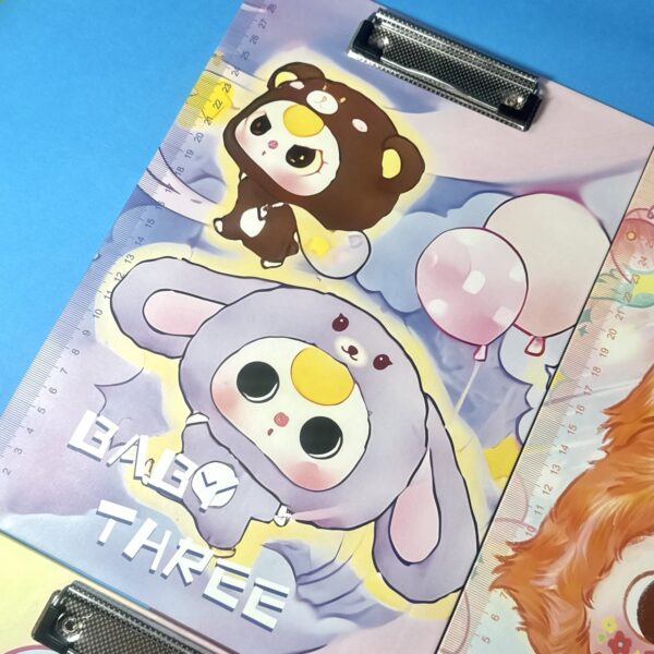 Tabla Sujeta Papel Baby Three A4 ✨ - Imagen 5