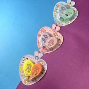 Set de Destacadores Baby Three Corazón 2PCS 🐻✨ - Imagen 6