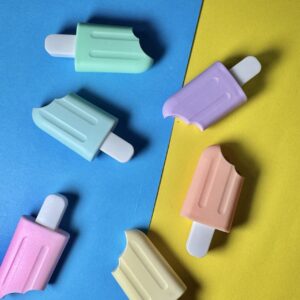 Mini Destacadores Paletas | Set de 6 Colores Surtidos 🍭✨ - Imagen 4
