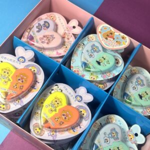 Set de Destacadores Baby Three Corazón 2PCS 🐻✨ - Imagen 4
