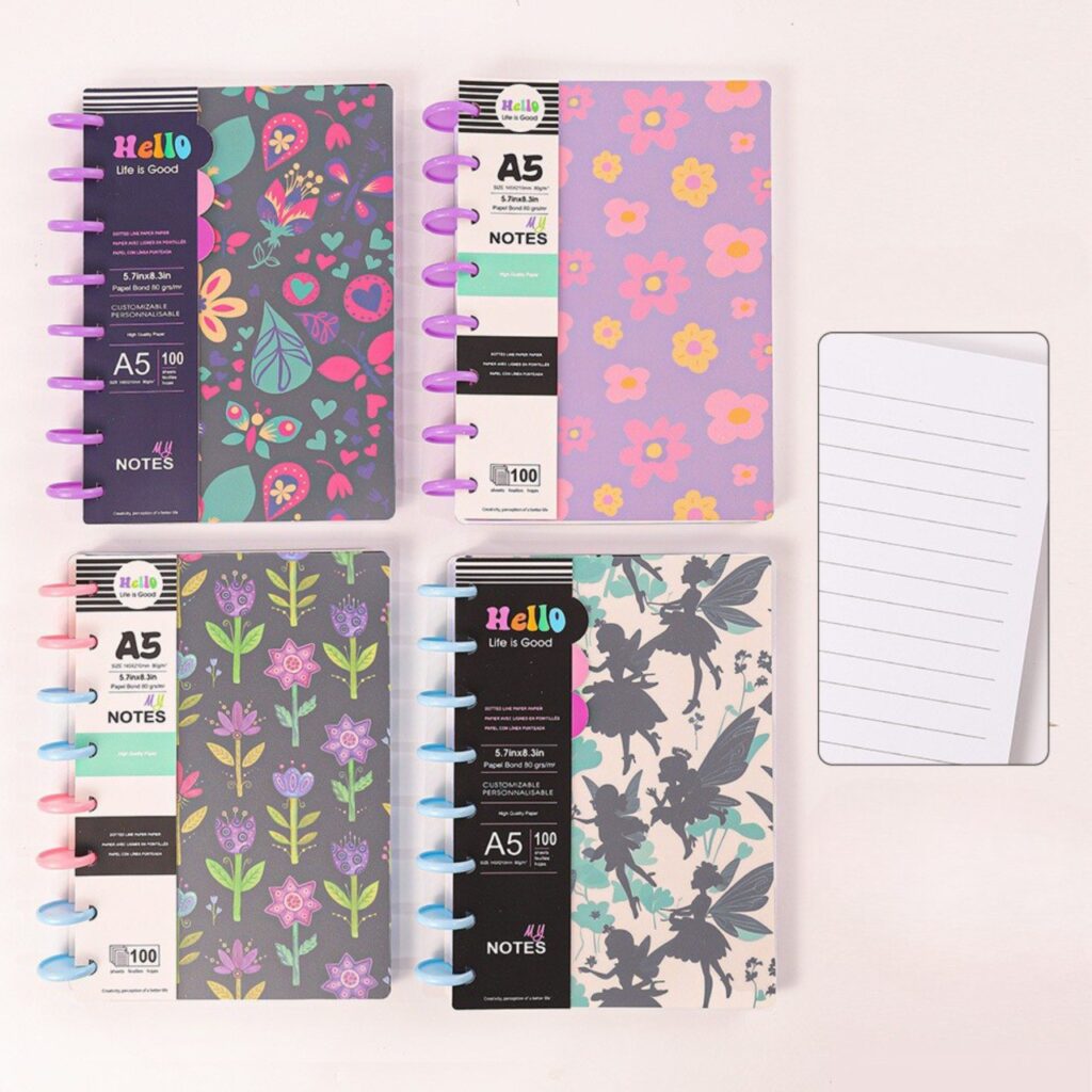 📝 Libreta Juvenil con Diseño Moderno – ¡Ideal para el día a día! 🎒✨