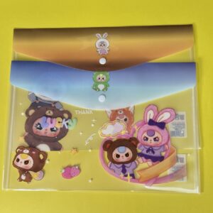 Carpeta de Documentos Baby Three | Tamaño A4 Transparente ✨📁 - Imagen 8