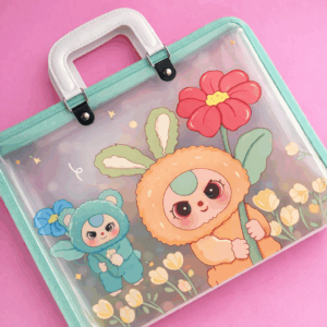 Bolsa de Documentos Transparente Baby Three con Gancho | A4 📎✨ - Imagen 4