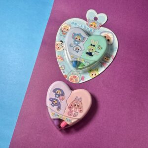 Set de Destacadores Baby Three Corazón 2PCS 🐻✨ - Imagen 3