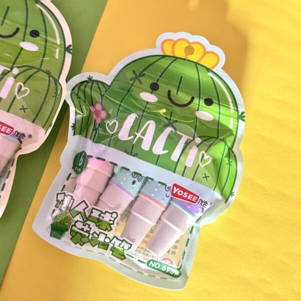 Mini Destacadores Cactus | Set de 6 Colores Surtidos 🌵✨ - Imagen 5