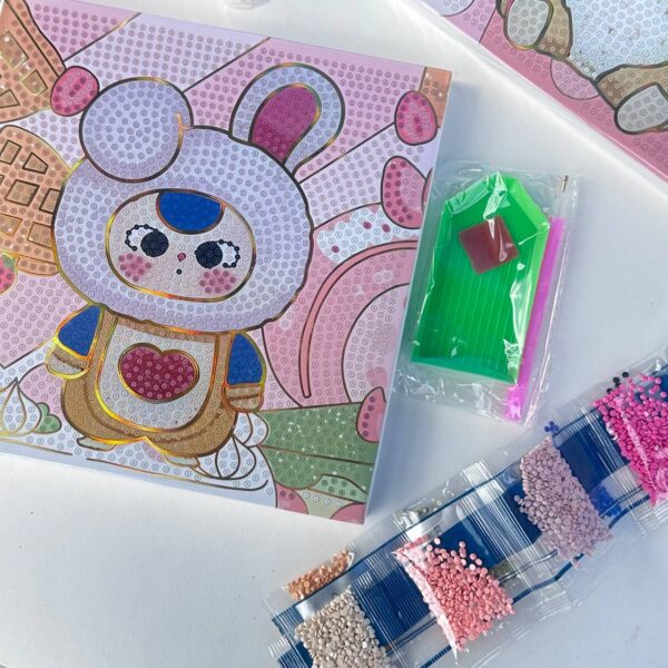 Cuadro de Diamante Brillo Baby Three ✨🎨 - Imagen 3