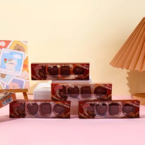 Set de 4 Mini Gomas Chocolate | Diseño Kawaii 🍫 - Imagen 4