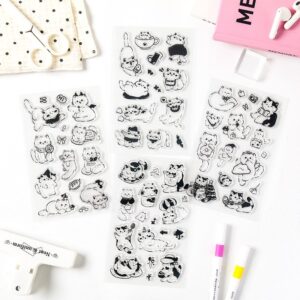 🐱✨ Sellos de Silicona para Timbre de Gatito  ✨🐾 - Imagen 4