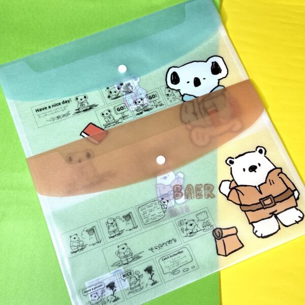🐶 Bolsa con Cremallera y Broche de Animalitos – ¡Segura, tierna y funcional! ✨📁 - Imagen 3