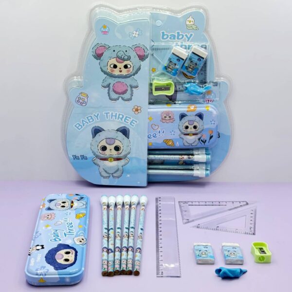 Set de Papelería con Diseño Baby Three 13PCS 🎀✨ - Imagen 2