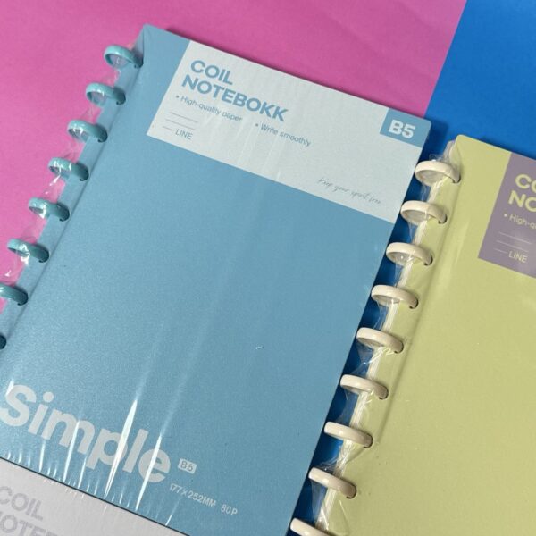 📒✨ Libreta Argollada Pastel – Diseño Simple, Estilo Sofisticado - Imagen 2
