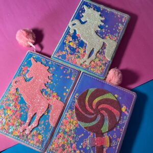 🌟🍭 Libreta con Brillos de Caramelo - Imagen 4