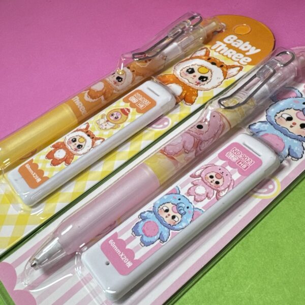 🐻✏️ SET PORTAMINAS BABY THREE – 0.5 MM - Imagen 2