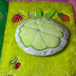 🍓🧁 Libreta Peluda con Frutitas Kawaii 3D - Imagen 3