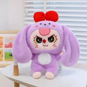 🧸✨ Peluche Baby Three – Suavidad en tonos pastel