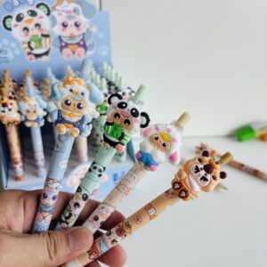 ✏️ Portaminas Baby Three Cute – 0.7 mm 🐻🌈