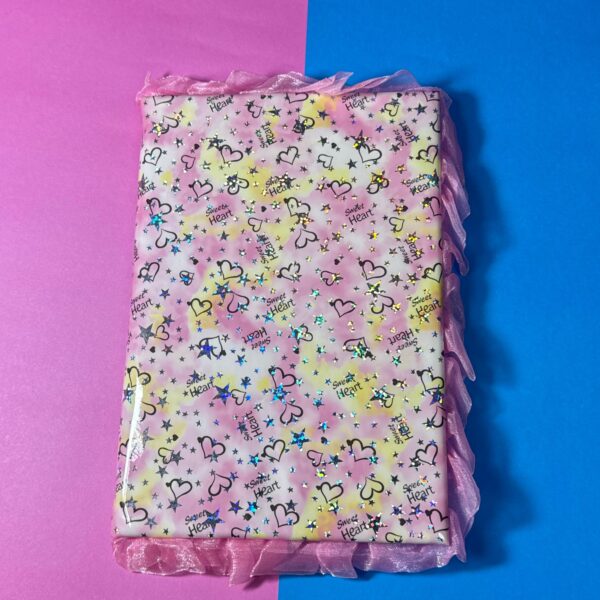 🌷📘 Libreta con Encaje Floral – - Imagen 2
