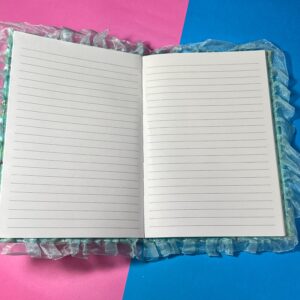 🌷📘 Libreta con Encaje Floral – - Imagen 4