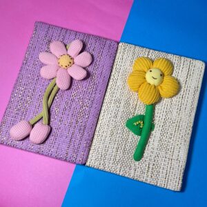 🌼✨ Libreta con Flor 3D – Dale vida a tus notas - Imagen 3