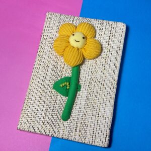 🌼✨ Libreta con Flor 3D – Dale vida a tus notas - Imagen 4