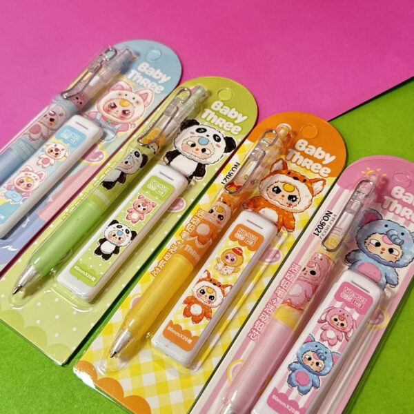 🐻✏️ SET PORTAMINAS BABY THREE – 0.5 MM - Imagen 3