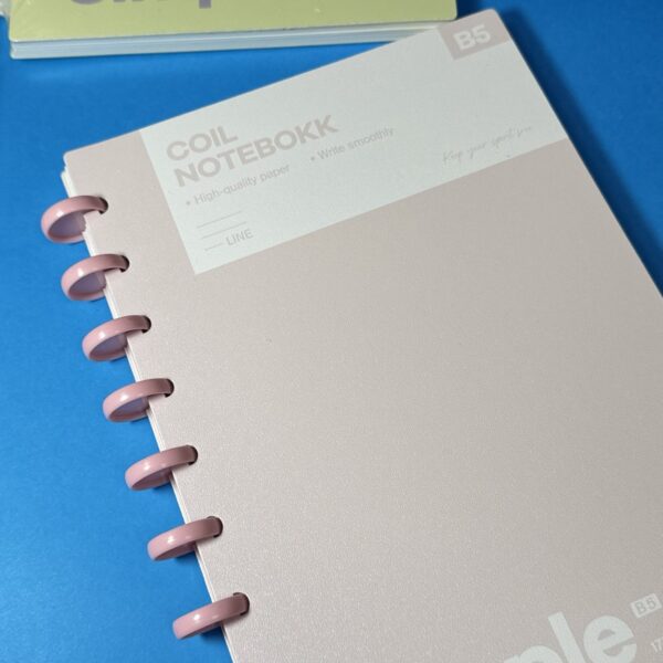 📒✨ Libreta Argollada Pastel – Diseño Simple, Estilo Sofisticado - Imagen 8