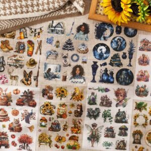🧧 SET DE STICKERS – MUÑECA JAPONESA (20 HOJAS) - Imagen 6