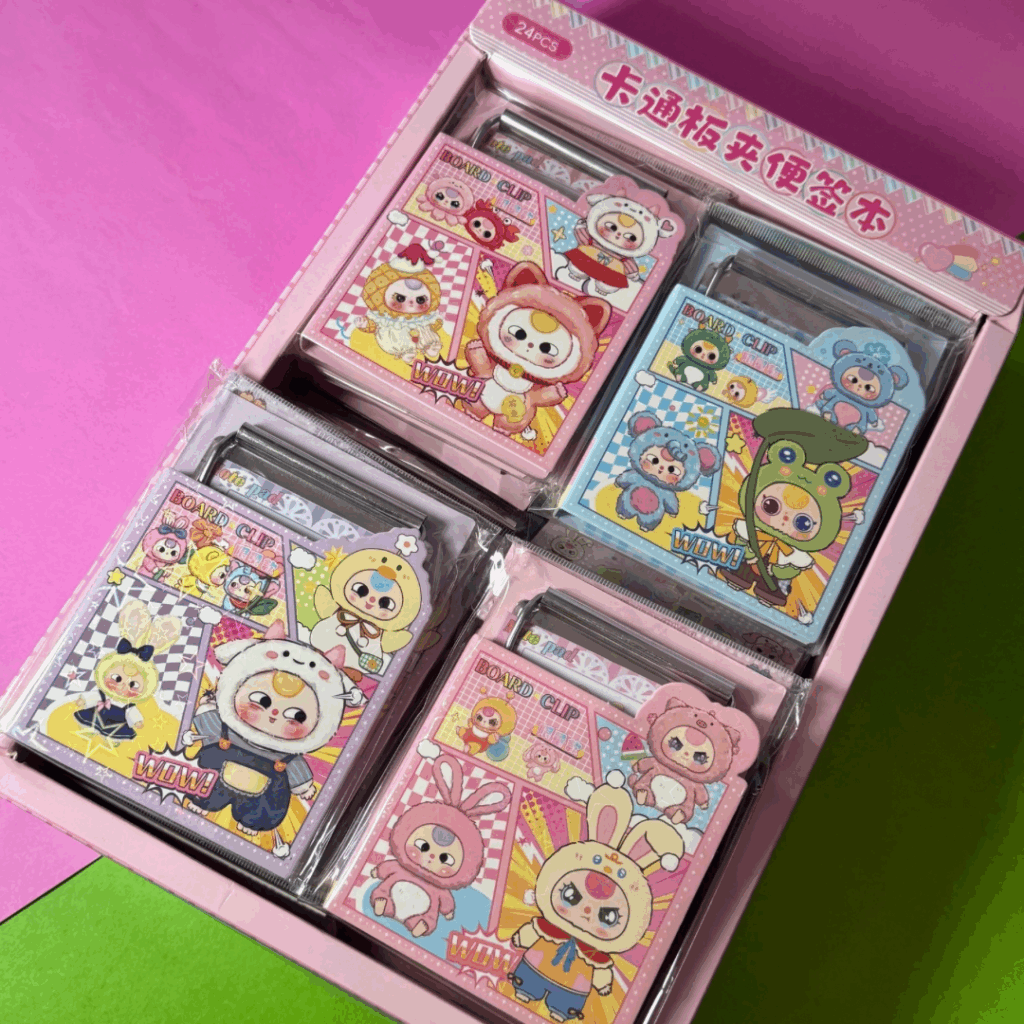 📌 Mini Notas Post-it Baby Three 🐻✨